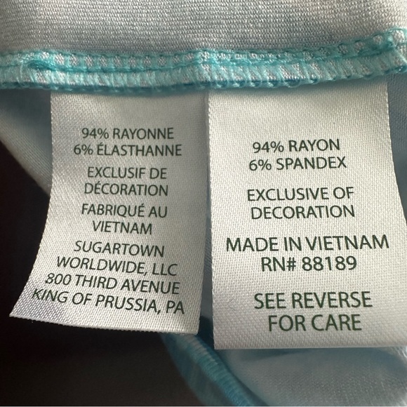 Lilly Pulitzer Krysta Split Neck Shift Dress. Size Small Color AMALFI BLUE SUNNY - Picture 6 of 7